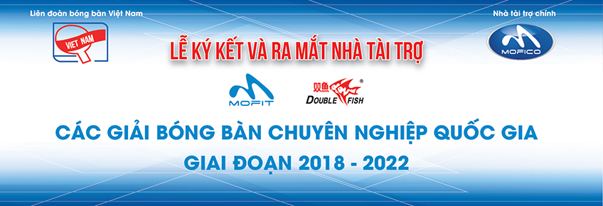 Liên đoàn bóng bàn ra mắt nhà tài trợ MOFICO trước thềm mùa giải chuyên nghiệp quốc gia